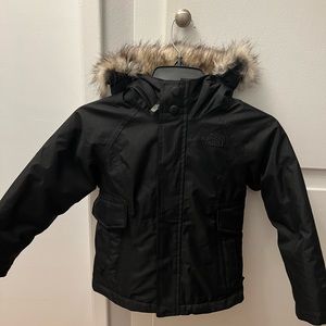 Girls NorthFace snow jacket XS size 6